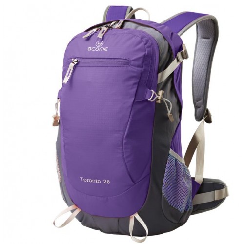 Рюкзак городской, ACOME Toronto, цвет фиолетовый, рюкзак 28 литров, рюкзак для туризма