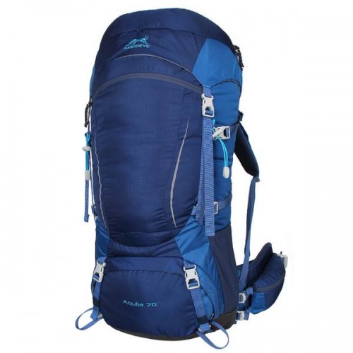 Рюкзак Ameiseye, 70L Hiking Climbing, цвет синий, треккинговый рюкзак для многодневных походов