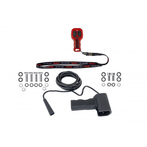 Герметичная IP67 Лебедка Runva EWB 12500lbs синтетический трос (влагозащищенная) 12V