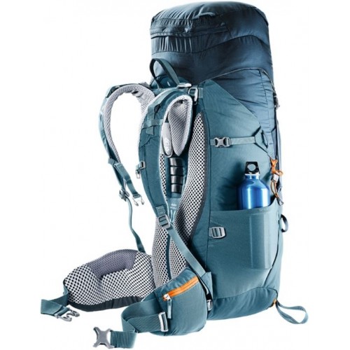 Женский рюкзак Deuter Aircontact Lite 45+10 SL (модель 2018), цвет maron-graphite, для горных походов