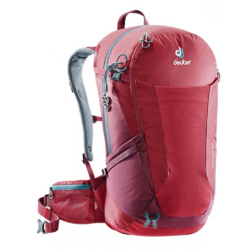 Обновленная модель рюкзака Deuter Futura 28 (2018), цвет красный, рюкзак для однодневных походов налегке