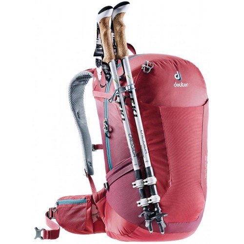 Обновленная модель рюкзака Deuter Futura 28 (2018), цвет красный, рюкзак для однодневных походов налегке