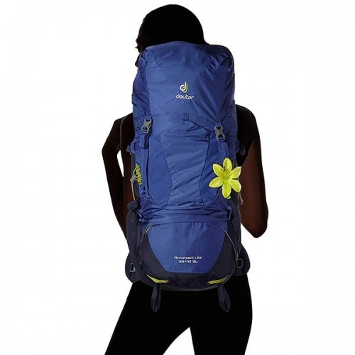 женский рюкзак Deuter Aircontact Lite 35 + 10 SL, цвет alpine green-forest, модель 2018, для горных походов
