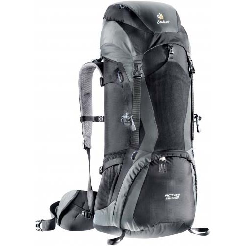 Туристический рюкзак Deuter ACT Lite 65+10, цвет серый, Новый облегченный туристический рюкзак