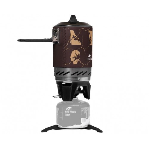 Комбинированная система приготовления пищи, Газовая горелка Fire-Maple STAR X2, объемом 1л
