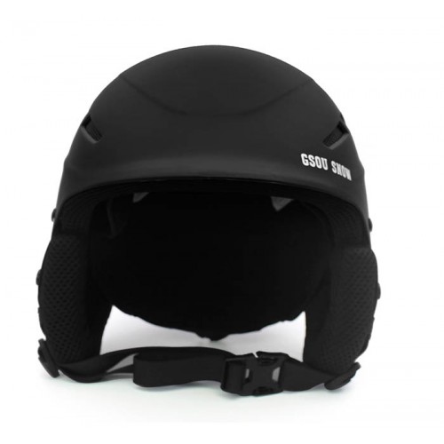 Горнолыжный шлем GSOU SNОW, цвет черный матовый, размер L (58-62cm), Горнолыжные шлемы - Большой выбор и все размеры