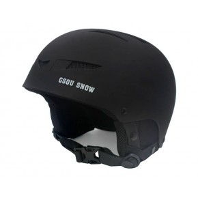 Горнолыжный шлем GSOU SNОW, черный матовый, L GS9