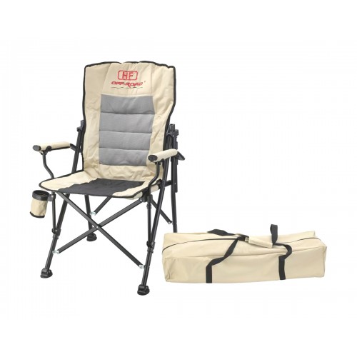 Стул туристический складной с подстаканником HF