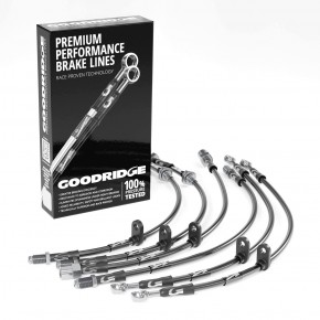Армированные тормозные шланги Goodridge Toyota LC200 / Lexus LX570