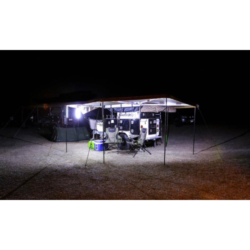 25cm панель ORANGE/WHITE LED LIGHT BAR, Светодиодные панели для освещение лагеря, свет из Австралии