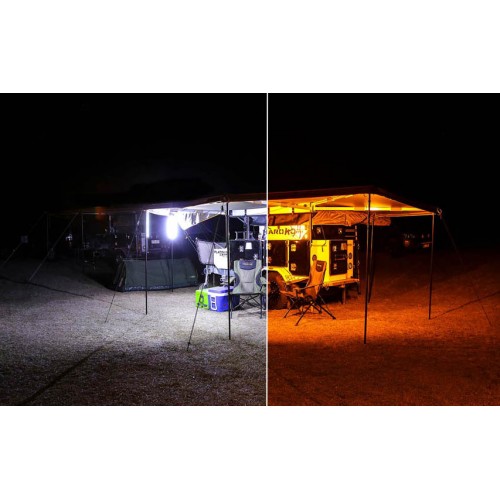 25cm панель ORANGE/WHITE LED LIGHT BAR, Светодиодные панели для освещение лагеря, свет из Австралии
