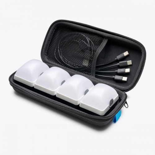 Набор из 4шт двухцветных светодиодных фонарей U-Lite™, со встроенной литиевой батареей