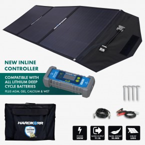 Hardkorr портативная солнечная панель 150w Heavy Duty 15A Smart Regulator