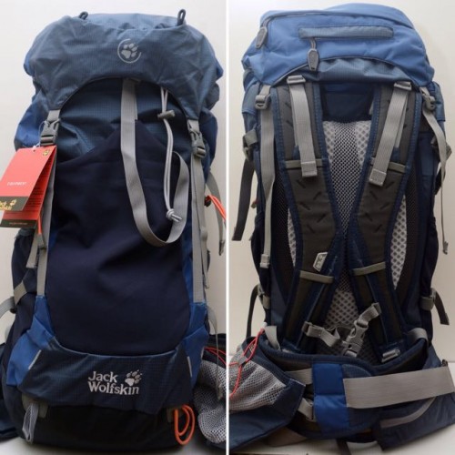 Штурмовой рюкзак, Jack Wolfskin Alpine Trail 40, цвет синий, рюкзак для горных походов
