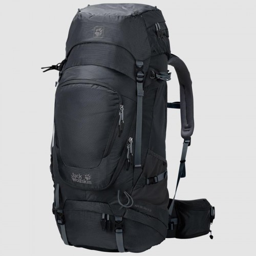 Рюкзак Jack Wolfskin Highland Trail XT 60, цвет Phantom, туристический рюкзак для многодневных походов
