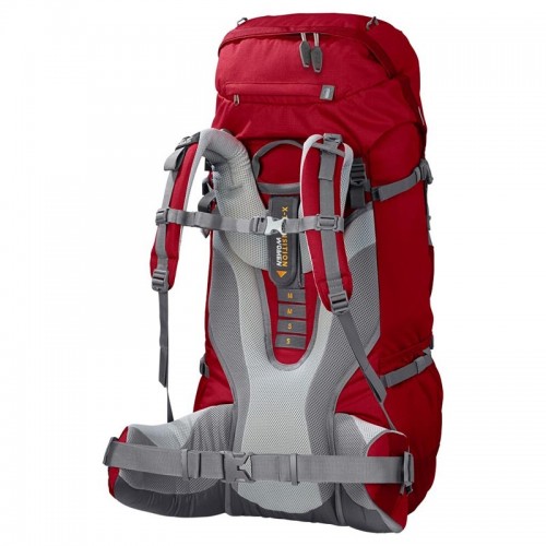 Рюкзак Jack Wolfskin Denali 65L цвет Красный, рюкзак для многодневных походов,