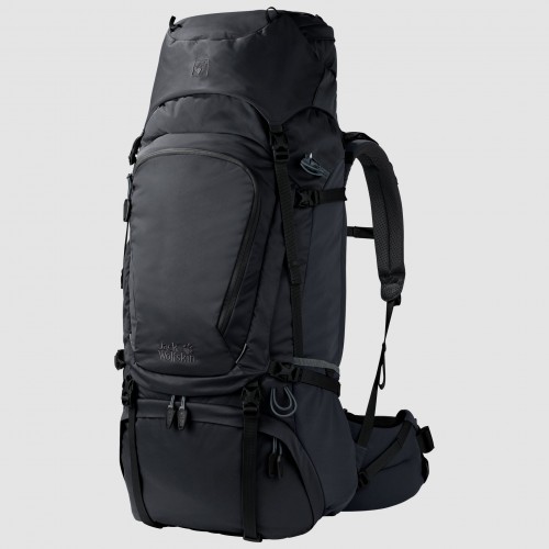 рюкзак Jack Wolfskin DENALI 70, цвет dark grey, Туристический рюкзак для многодневных походов