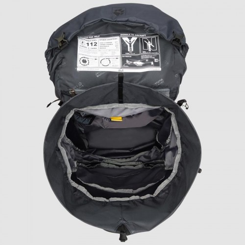 Туристический рюкзак Jack Wolfskin DENALI 70, цвет черный, для многодневных походов
