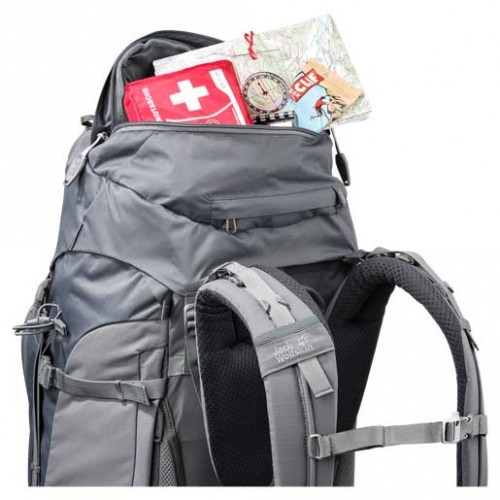 Туристический рюкзак Jack Wolfskin DENALI 70, цвет navy, для многодневных походов