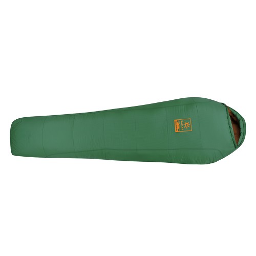 Спальный мешок Kailas Camper -5°С -11°С, цвет зеленый, размер L, на рост до 185см, вес 1.7кг, KB210003, зеленый, (EN 13537)