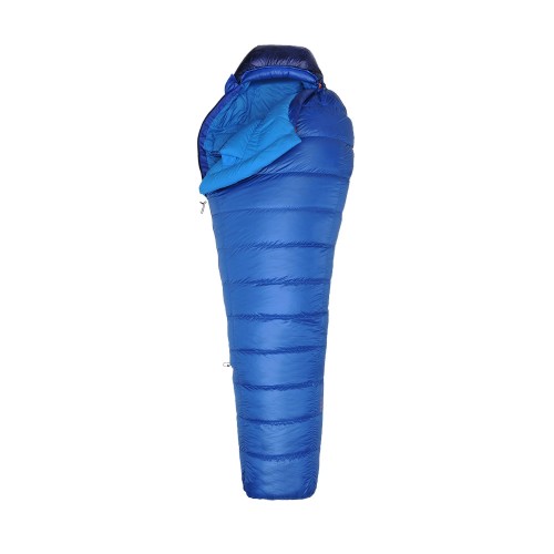 Спальный мешок пуховый Kailas Trek 300, +3°С -1°С, вес 0.5кг, KB110020, цвет синий, размер М