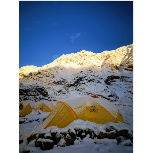 Трехместная палатка Kailas X3 II Alpine Tent, палатка на 4 сезона с юбкой, KT130010