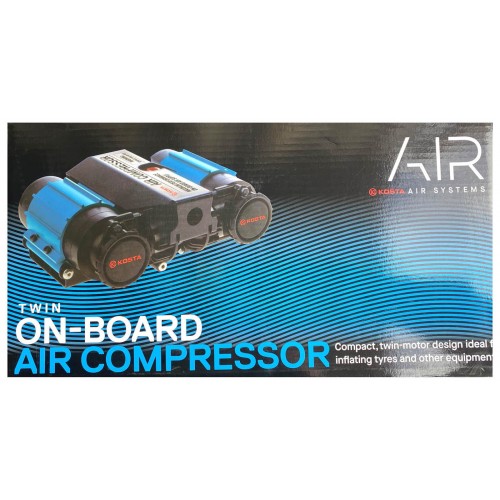 Компрессор Kosta двухпоршневой высокопроизводительный (150л/мин)