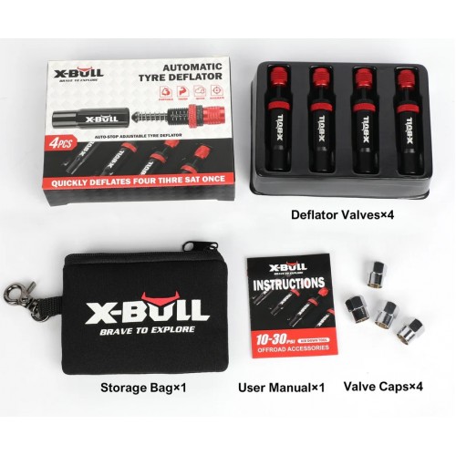 X-BULL Дефляторы для шин 4 шт