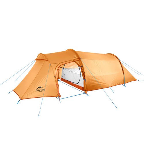 Трекинговая палатка Двухместная, Naturehike Opalus 2, NH19L001-B, 210T, с большим тамбуром