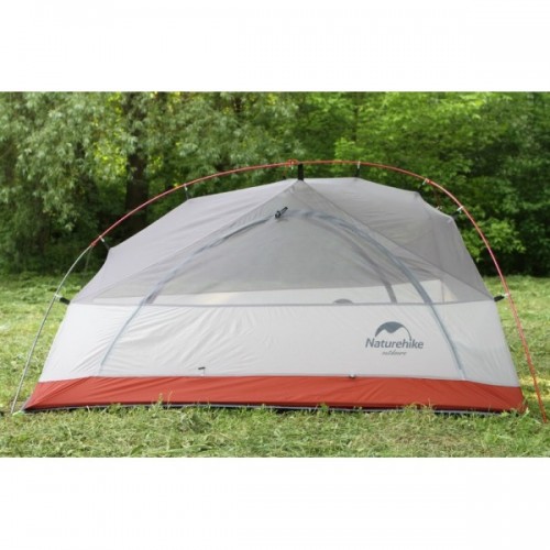 2-х местная палатка Star River 2 Ultralight, NH17T012-T,  ультра легкая палатка, цвет серый, вес 2 кг.