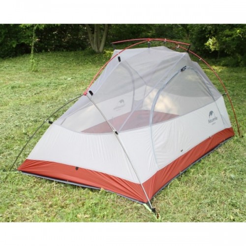2-х местная палатка Star River 2 Ultralight, NH17T012-T,  ультра легкая палатка, цвет серый, вес 2 кг.