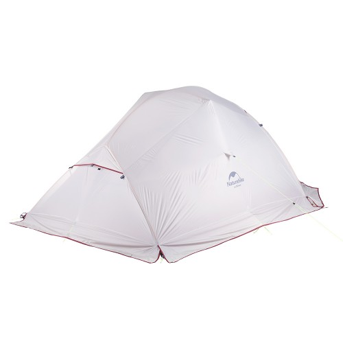 Двухместная палатка, NatureHike Cloud2 20D, цвет Grey, вес 1.8 кг, со снегозащитной юбкой