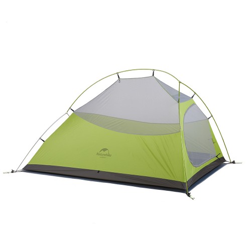Двухместная палатка, NatureHike Cloud2 Ultralight, цвет forest green, вес 1.8 кг, обновленная модель