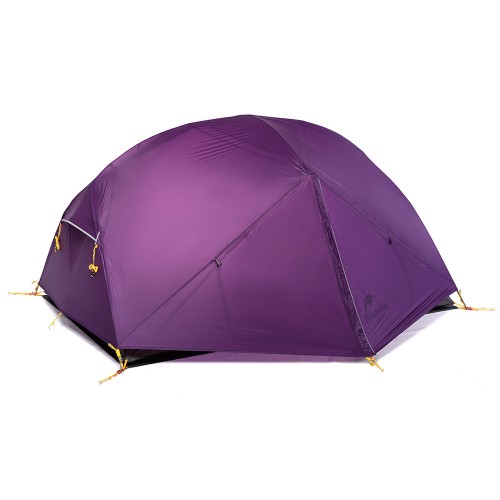 Двухслойная палатка с внешним тентом 20D, NH17T007-M, Naturehike Mongar 2 Ultralight, цвет purple, вес 2кг
