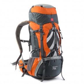 Рюкзак туристический Naturehike, цвет оранжевый, 70л