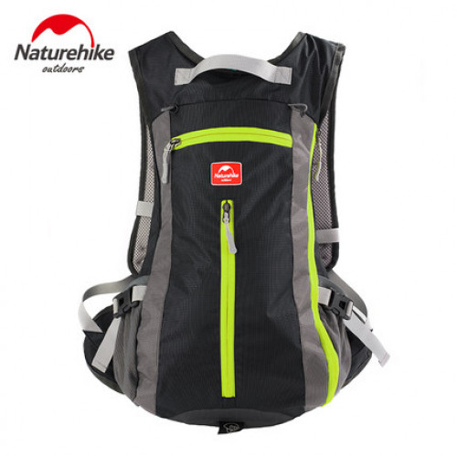 Велосипедный Рюкзак, NatureHike, вело рюкзак, рюкзак для бега, 15л, черный