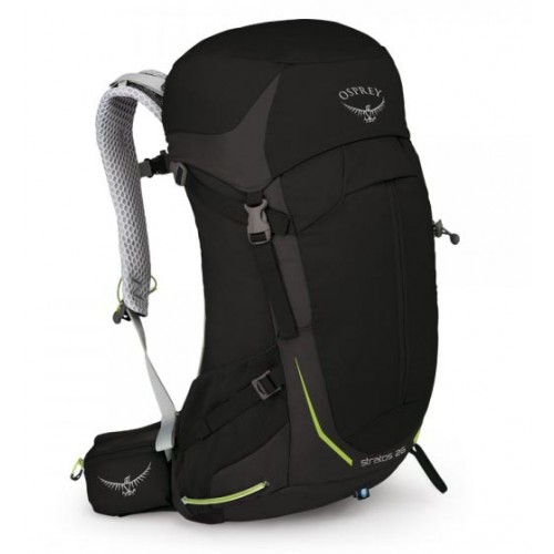 Туристический Рюкзак Osprey Stratos 26, цвет black, рюкзак для спортивного туризма