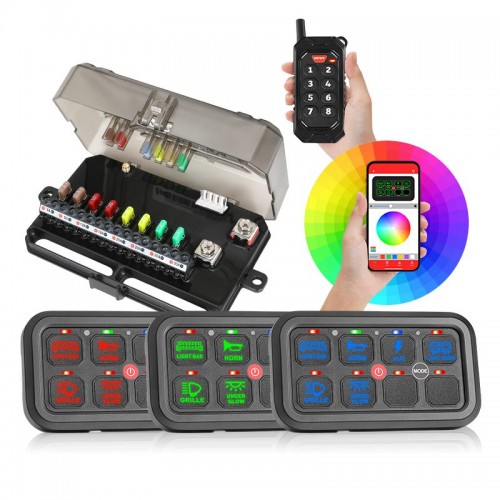 Универсальный блок управления Stealth 8 (пульт + приложение на телефон)