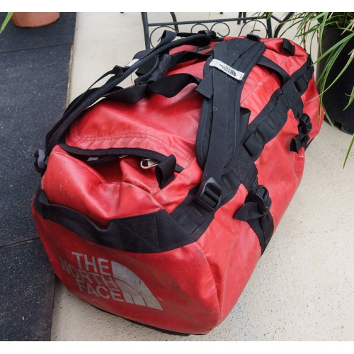Экспедиционная сумка, баул The North Face Base Camp Duffel, цвет: красный, объем 95L