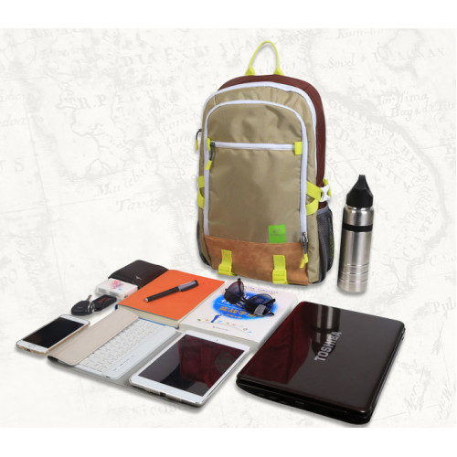 Городской рюкзак, Maleroads MLS2939, цвет хаки, рюкзак для путешествий, Рюкзак для командировок