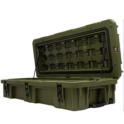 Экспедиционный ящик объём 95L, для хранения и перевозки вещей, инструментов, туристического инвентаря