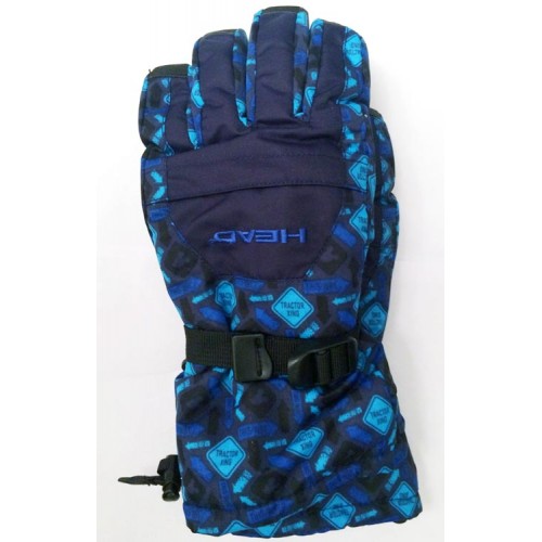 Мужские горнолыжные перчатки Head, цвет синий, размер XL
