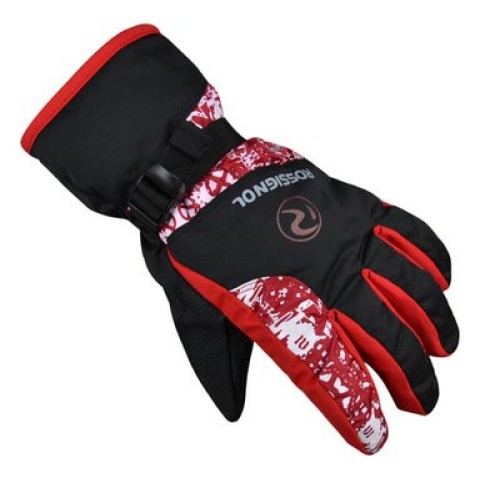 Универсальные перчатки Rossignol, цвет черно-красный, размер L