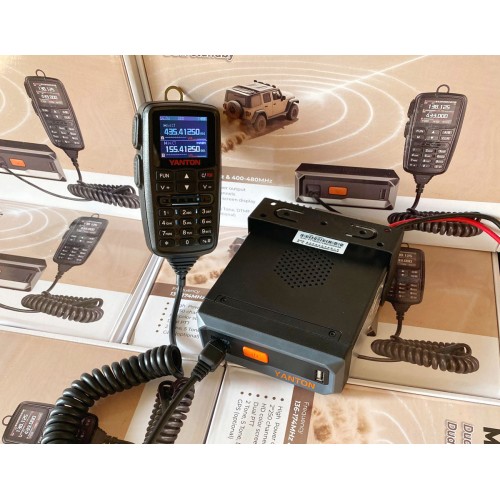 Двухдиапазонная мобильная радиостанция 130-170mhz, 400-470mhz