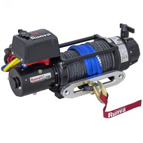 Лебедка Runva EWB 12500U SR синтетический трос (влагозащищенная) 12V