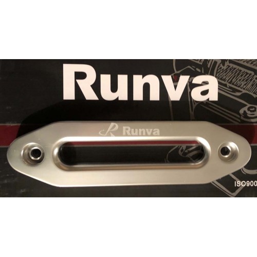 Алюминиевый клюз Runva для автомобильных лебедок с синтетическим тросом