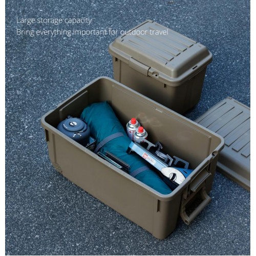 Экспедиционный ящик объём 85L, для хранения и перевозки вещей, инструментов, туристического инвентаря