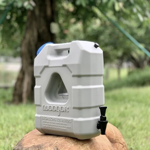 Канистра WOOGOK 21 литр для воды, серая