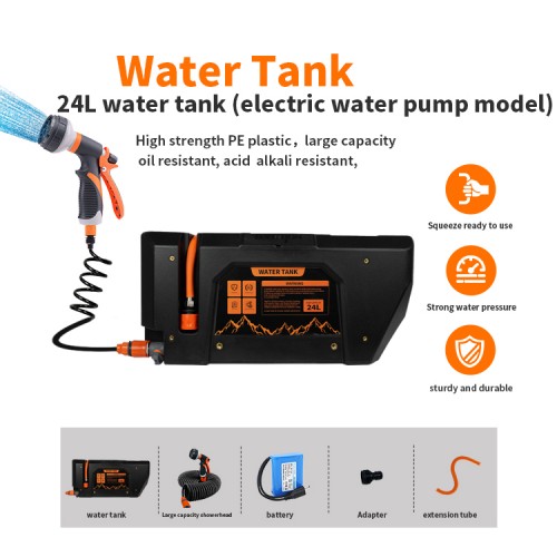 Аккумуляторный душ WOOGOK 24 литра для воды