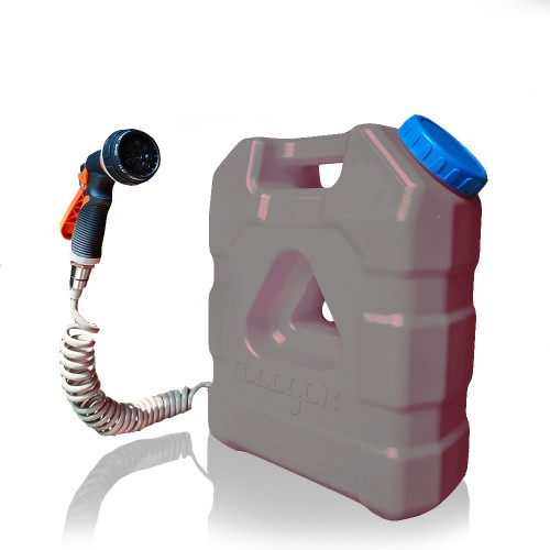 Канистра душ WOOGOK 21 литр для воды, серая